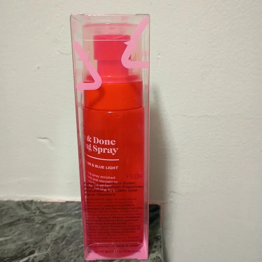 PYT Beauty One & Done Setting Spray 3.38oz Anti-Pollution Blue Light Protection